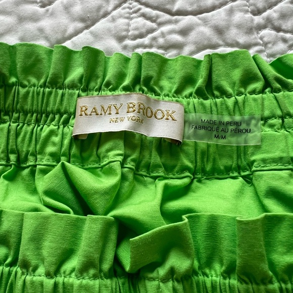 Ramy Brook • off should green blouse • M - Picture 2 of 3